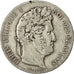 Coin, France, Louis-Philippe, 5 Francs, 1848, Strasbourg, VF(30-35), Silver