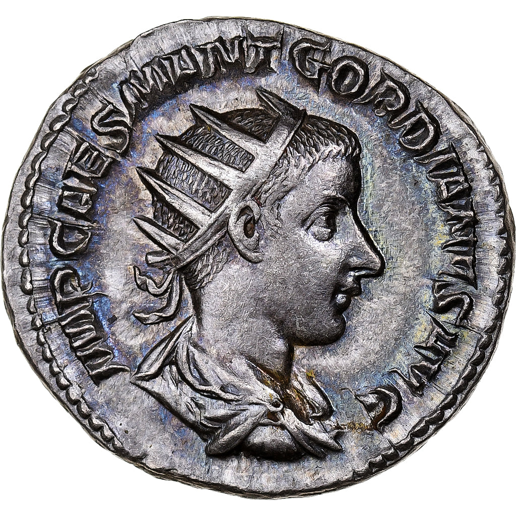 Gordian III, Antoninianus, 240, Rome, Billon, AU(55-58), RIC:35