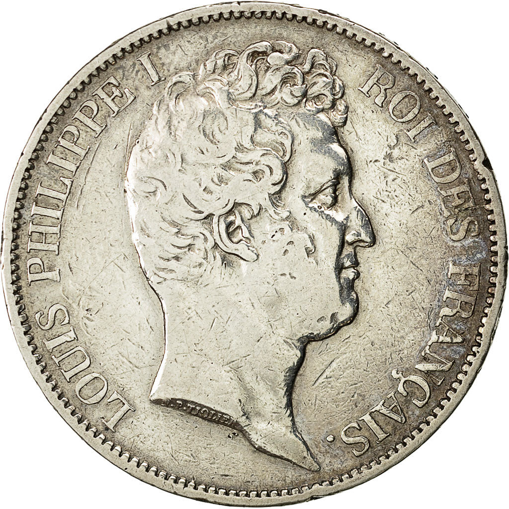 Moneta, Francja, Louis-Philippe, 5 Francs, 1831, Paris, VF(30-35), Srebro