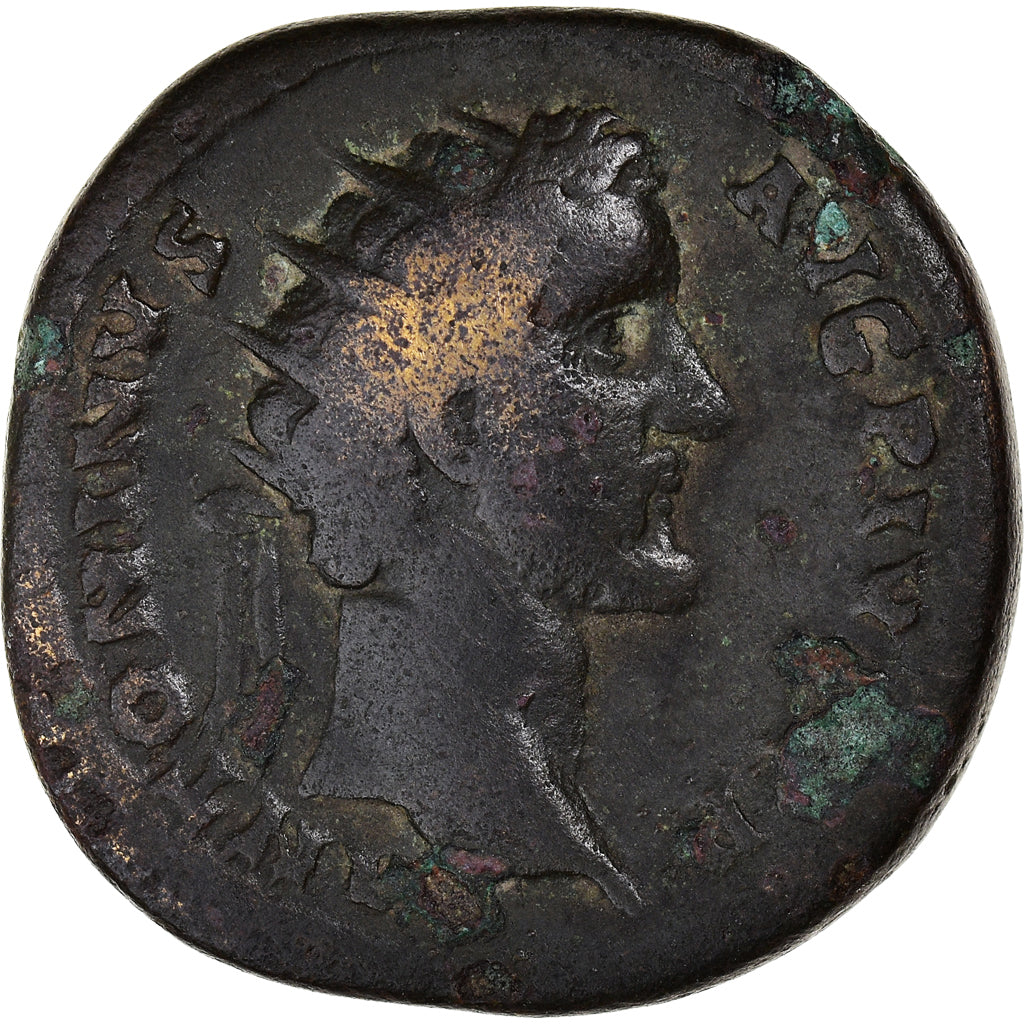 Münze, Antoninus Pius, Dupondius, 151-152, Rome, S, Bronze, RIC:533 var