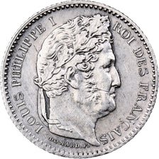 France, Louis-Philippe I, 25 Centimes, 1846, Paris, Silver, MS(60-62)