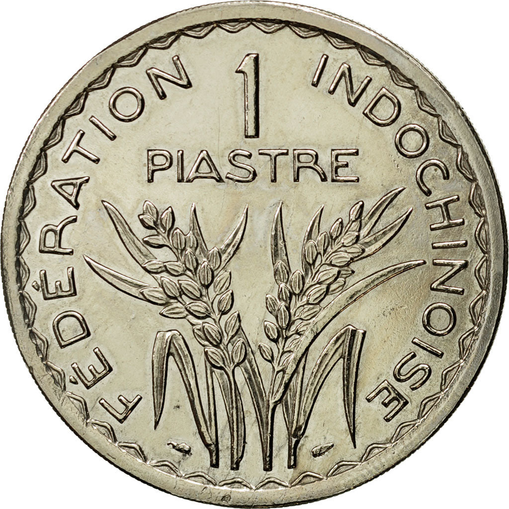 Coin, FRENCH INDO-CHINA, Piastre, 1946, Paris, ESSAI, MS(63), Copper-nickel