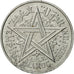 Coin, Morocco, 2 Francs, AH 1370/1951, Paris, ESSAI, MS(60-62), Aluminum