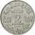 Münze, Marokko, 2 Francs, AH 1370/1951, Paris, ESSAI, VZ+, Aluminium, KM:E38