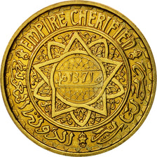 Monnaie, Maroc, 50 Francs, AH 1371/1952, Paris, ESSAI, SPL, Aluminum-Bronze
