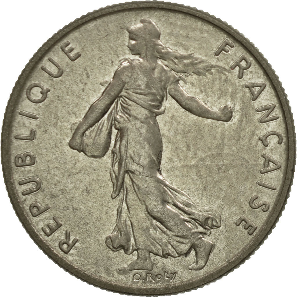 Monnaie, France, Semeuse, 1/2 Franc, 1990, Paris, FDC, Nickel, Gadoury:429