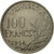 Münze, Frankreich, Cochet, 100 Francs, 1956, VZ, Copper-nickel, KM:919.1