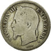 Coin, France, Napoleon III, Napoléon III, 2 Francs, 1866, Bordeaux, VG(8-10)
