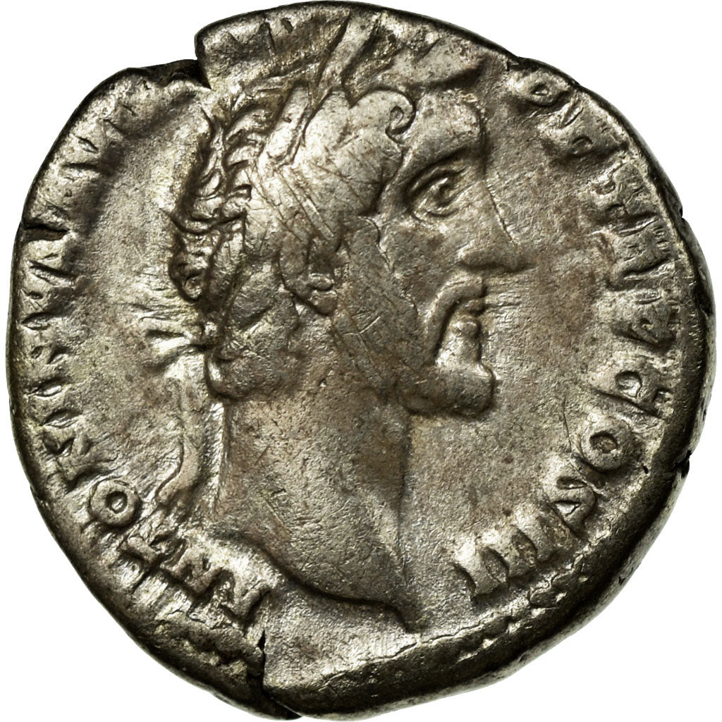 Coin, Antoninus Pius, Denarius, 141, Rome, VF(30-35), Silver, RIC:61
