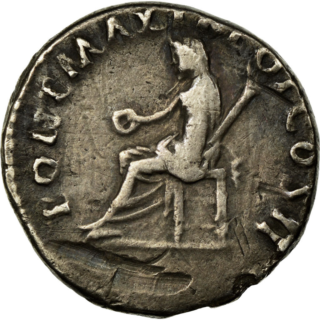 Trajan, Denarius, 98-99, Rome, Silver, VF(30-35), RIC:21