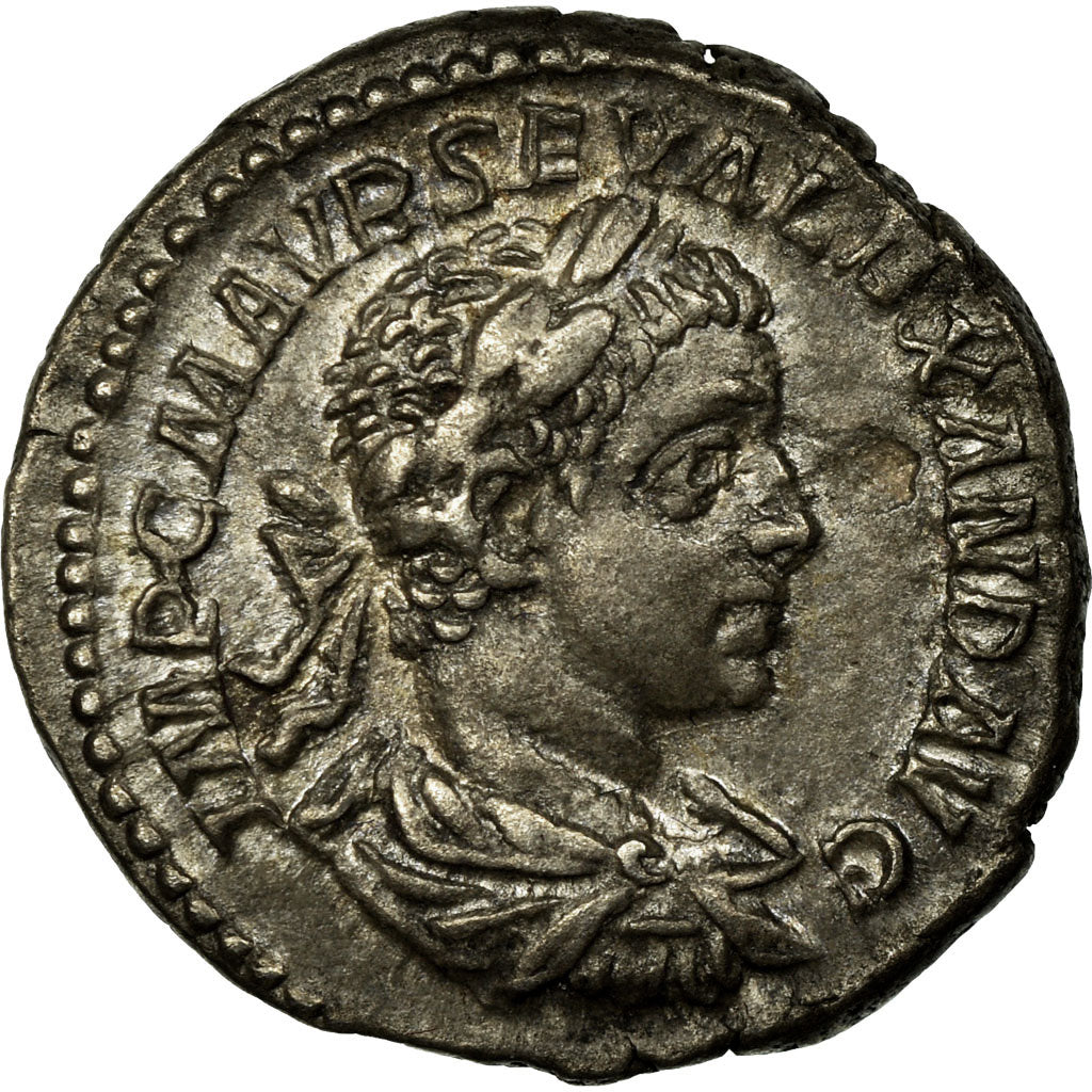Severus Alexander, Denarius, 222-228, Rome, Silver, AU(55-58), RIC:178d