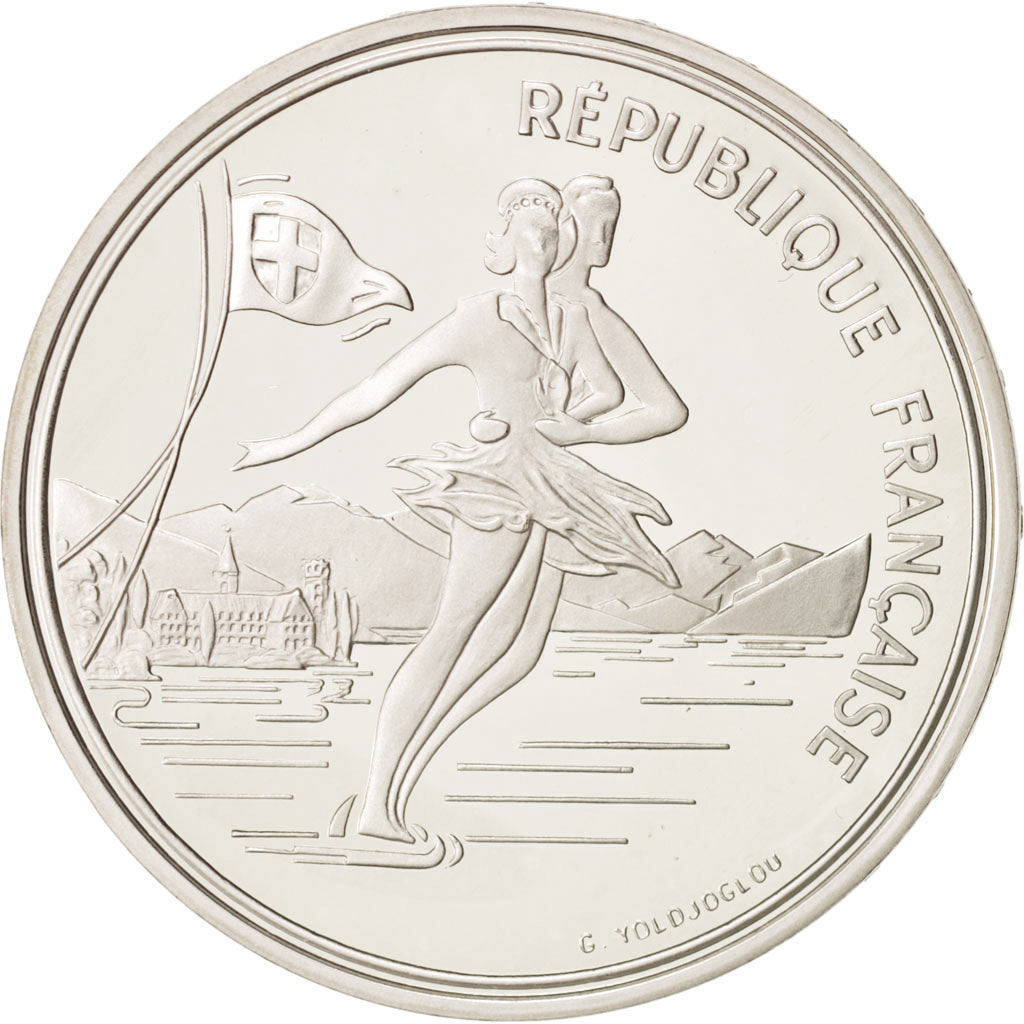 Coin, France, 100 Francs, 1989, MS(65-70), Silver, KM:972