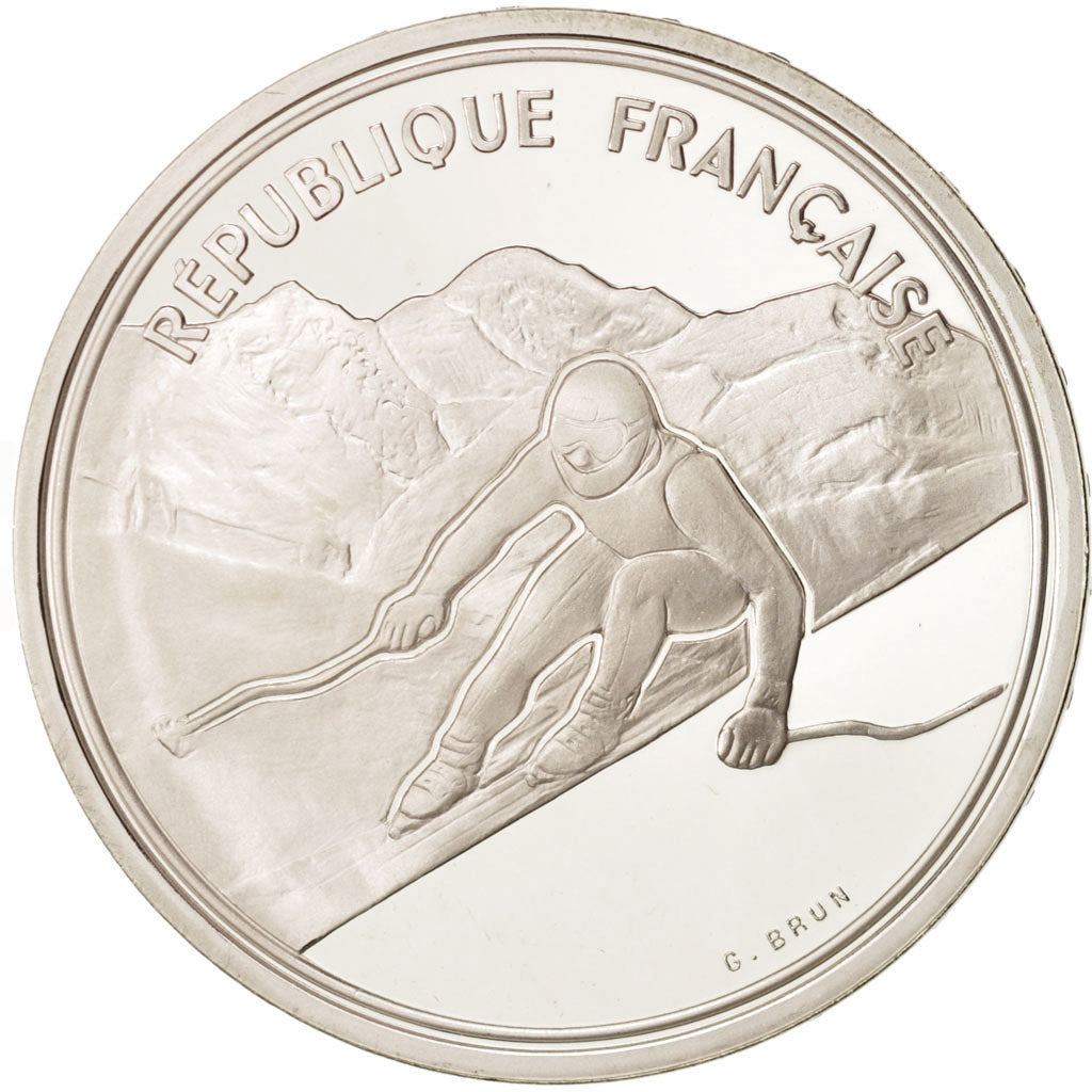 Coin, France, 100 Francs, 1989, MS(65-70), Silver, KM:971