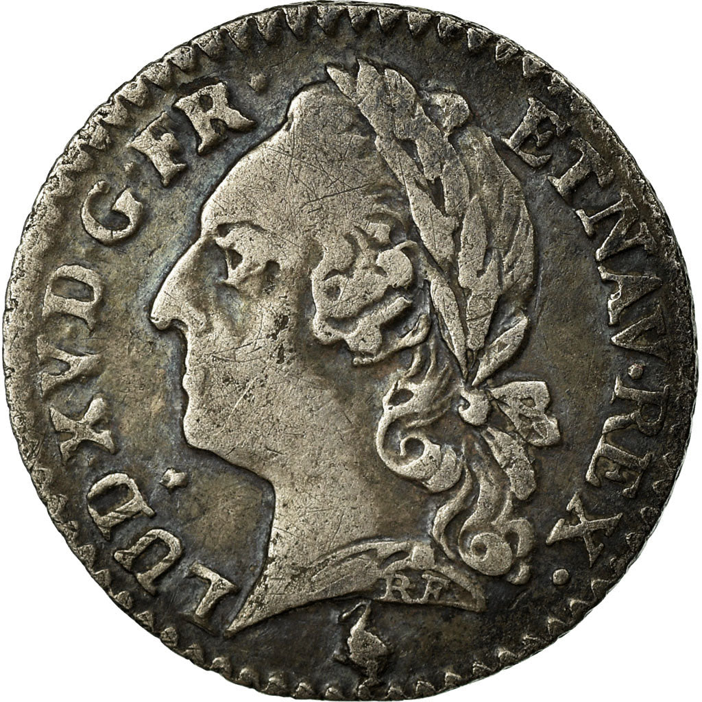 France, Louis XV, 1/20 Écu à la vieille tête, 1773, Paris, 2ème semestre