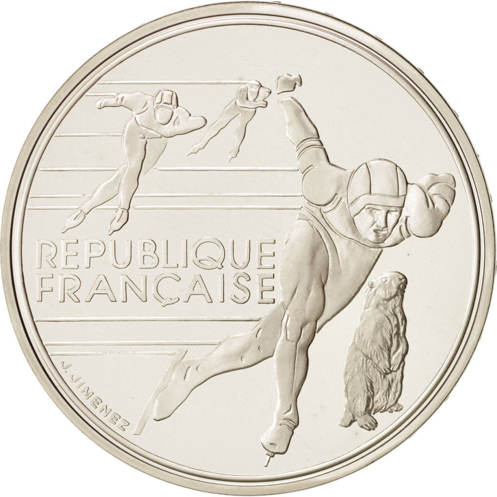 Coin, France, 100 Francs, 1990, MS(65-70), Silver, KM:980