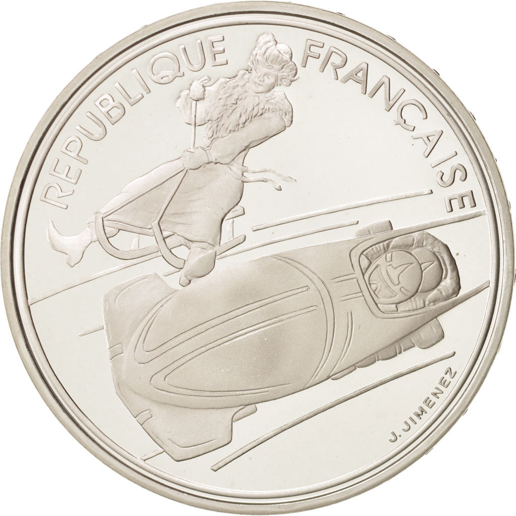 Coin, France, 100 Francs, 1990, MS(65-70), Silver, KM:981