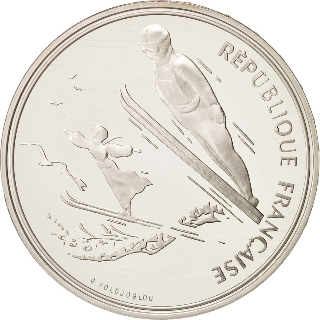 Coin, France, 100 Francs, 1991, MS(65-70), Silver, KM:995