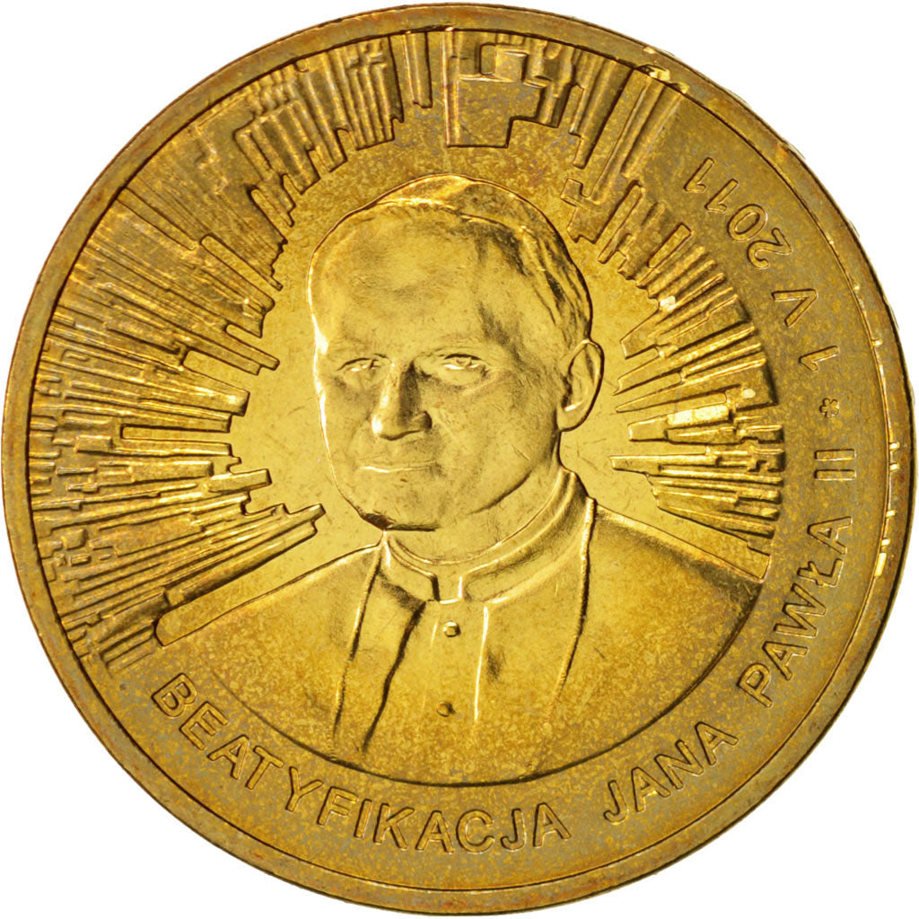 Coin, Poland, 2 Zlote, 2011, Warsaw, MS(63), Brass, KM:772