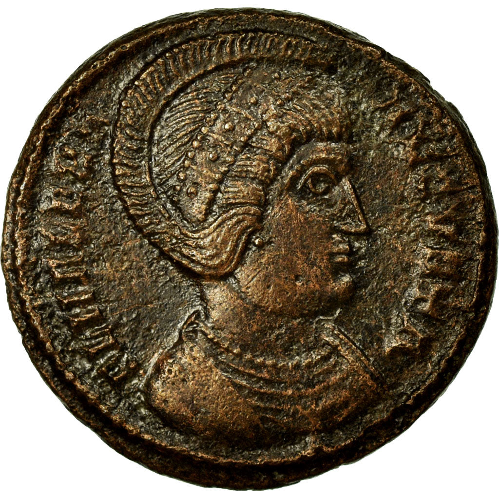 Helena, Follis, 326, Trier, Bronze, AU(55-58), RIC:481