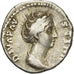 Diva Faustina I, Denarius, 141, Rome, Silver, EF(40-45), RIC:377