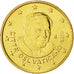 VATICAN CITY, 50 Euro Cent, 2010, MS(65-70), Brass, KM:387