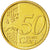 PAŃSTWO WATYKAŃSKIE, 50 Euro Cent, 2010, Rome, MS(65-70), Mosiądz, KM:387