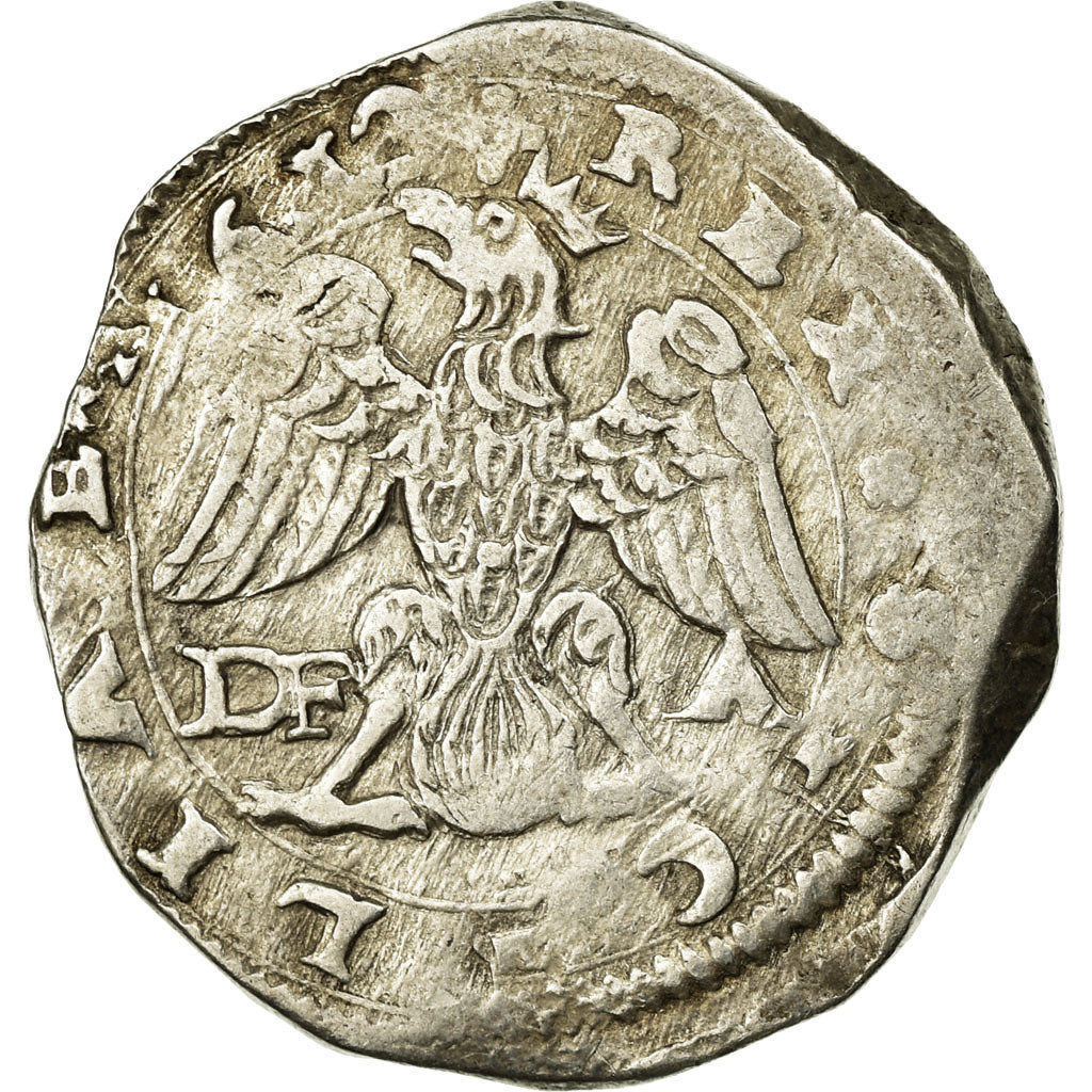 Kingdom of Sicily, Filippo III, 4 Tari, 1612, Messina, Plata, BC+, KM:11