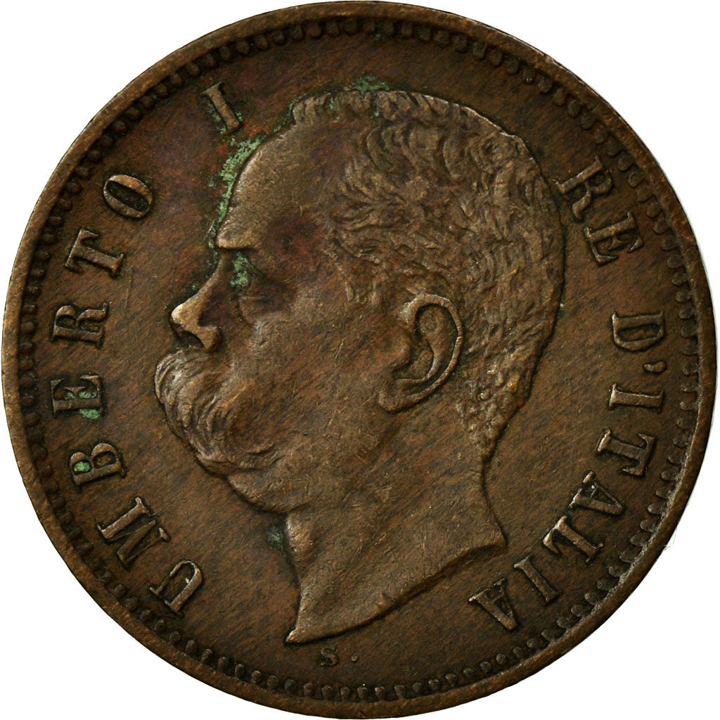 Münze, Italien, Umberto I, 2 Centesimi, 1900, Rome, SS+, Kupfer, KM:30