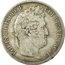 Monnaie, France, Louis-Philippe, 5 Francs, 1831, Lille, TB, Argent