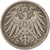Moneda, ALEMANIA - IMPERIO, Wilhelm II, 5 Pfennig, 1906, Berlin, BC+, Cobre -