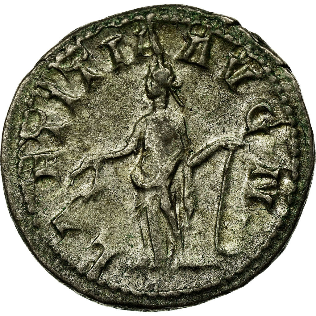 Coin, Gordian III, Denarius, 240, Rome, AU(50-53), Billon, RIC:113