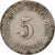 Moneta, NIEMCY - IMPERIUM, Wilhelm I, 5 Pfennig, 1875, Hamburg, VF(20-25)