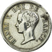Francia, Henri V, 1/2 Franc, 1833, Paris, Plata, MBC, Gadoury:404, KM:23