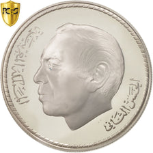 Morocco, al-Hassan II, 50 Dirhams, 1975, Llantrisant, Proof, Silver, PCGS