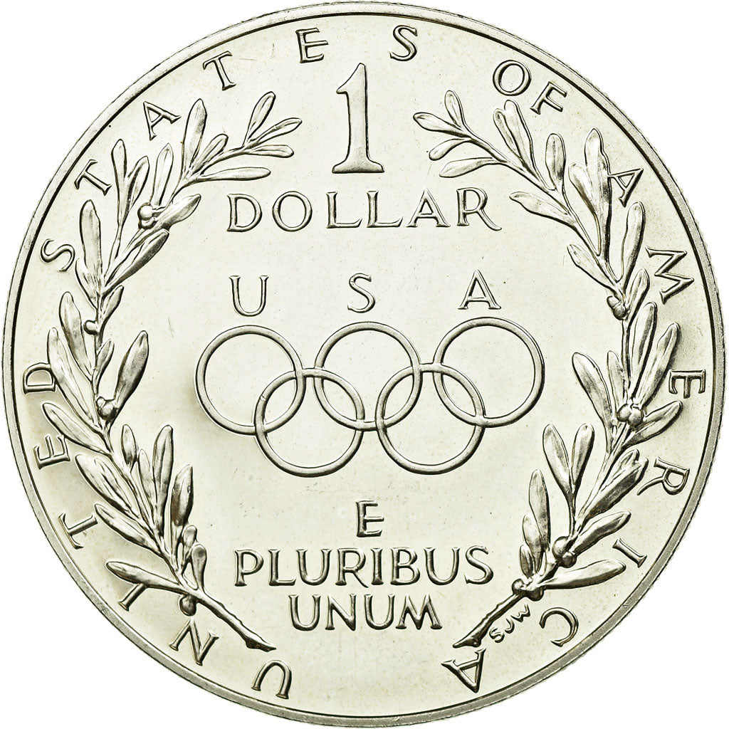 Moneda, Estados Unidos, Dollar, 1988, U.S. Mint, San Francisco, SC, Plata