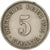 Moneta, NIEMCY - IMPERIUM, Wilhelm II, 5 Pfennig, 1912, Karlsruhe, VF(30-35)