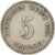 Moneta, NIEMCY - IMPERIUM, Wilhelm II, 5 Pfennig, 1901, Berlin, VF(20-25)