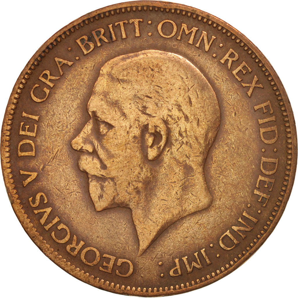Coin, Great Britain, George V, Penny, 1936, VF(20-25), Bronze, KM:838