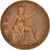 Moneta, Wielka Brytania, George V, Penny, 1936, VF(20-25), Bronze, KM:838