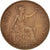 Moneta, Wielka Brytania, George V, Penny, 1929, VF(30-35), Bronze, KM:838