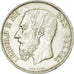 Coin, Belgium, Leopold II, 5 Francs, 5 Frank, 1873, EF(40-45), Silver, KM:24