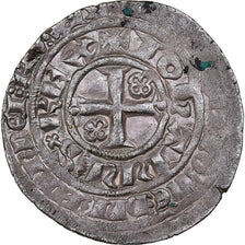 France, Jean II le Bon, Blanc aux quadrilobes, 1354-1364, Billon, EF(40-45)