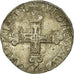 Frankrijk, Louis XIII, 1/4 Ecu, 1631, Bayonne, Zilver, FR+, Gadoury:27