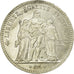 Münze, Frankreich, Hercule, 5 Francs, 1877, Paris, SS+, Silber, KM:820.1