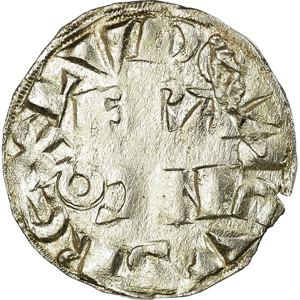 Coin, France, Louis VII, Denier Parisis, Paris, EF(40-45), Silver, Duplessy:146