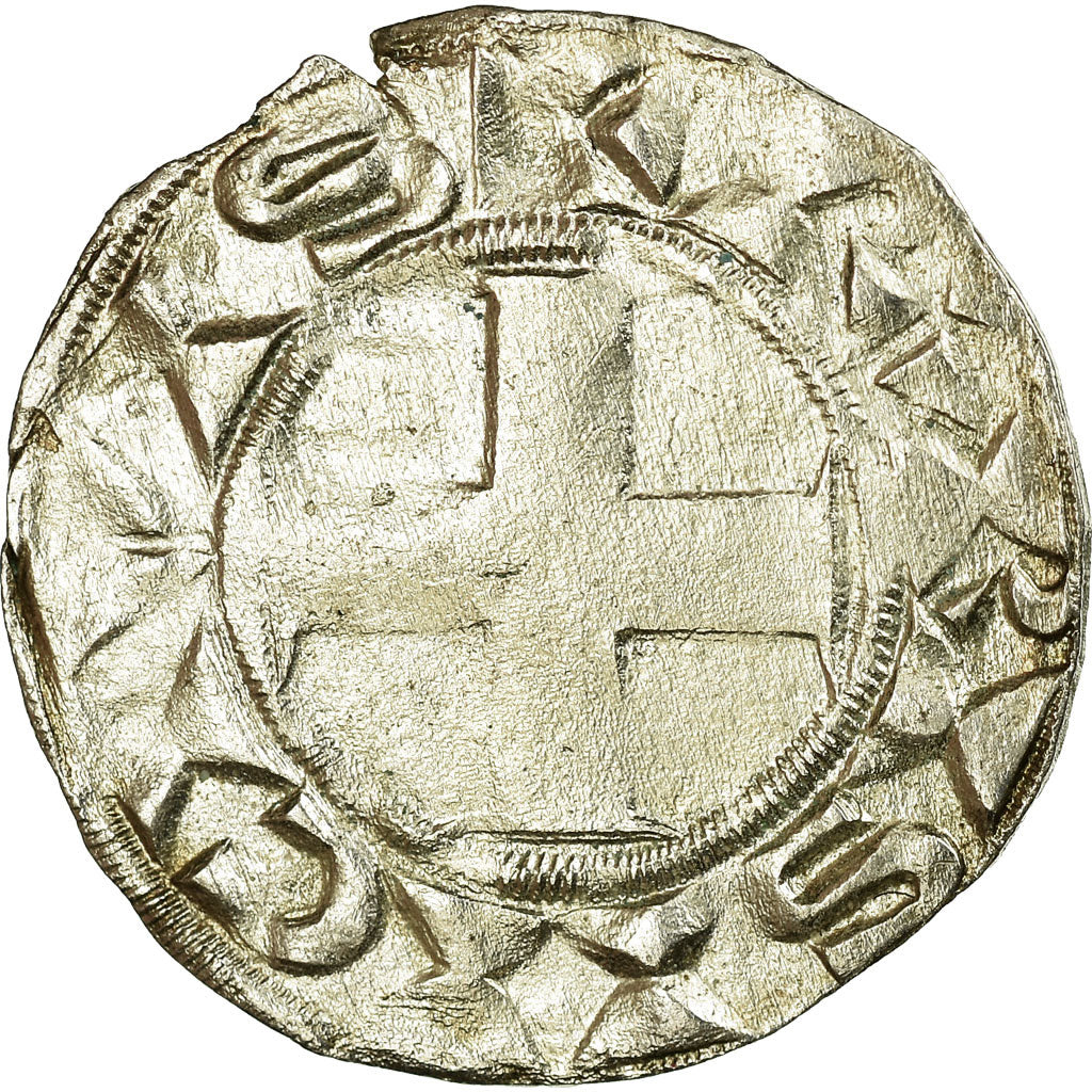 Coin, France, Louis VII, Denier Parisis, Paris, EF(40-45), Silver, Duplessy:146