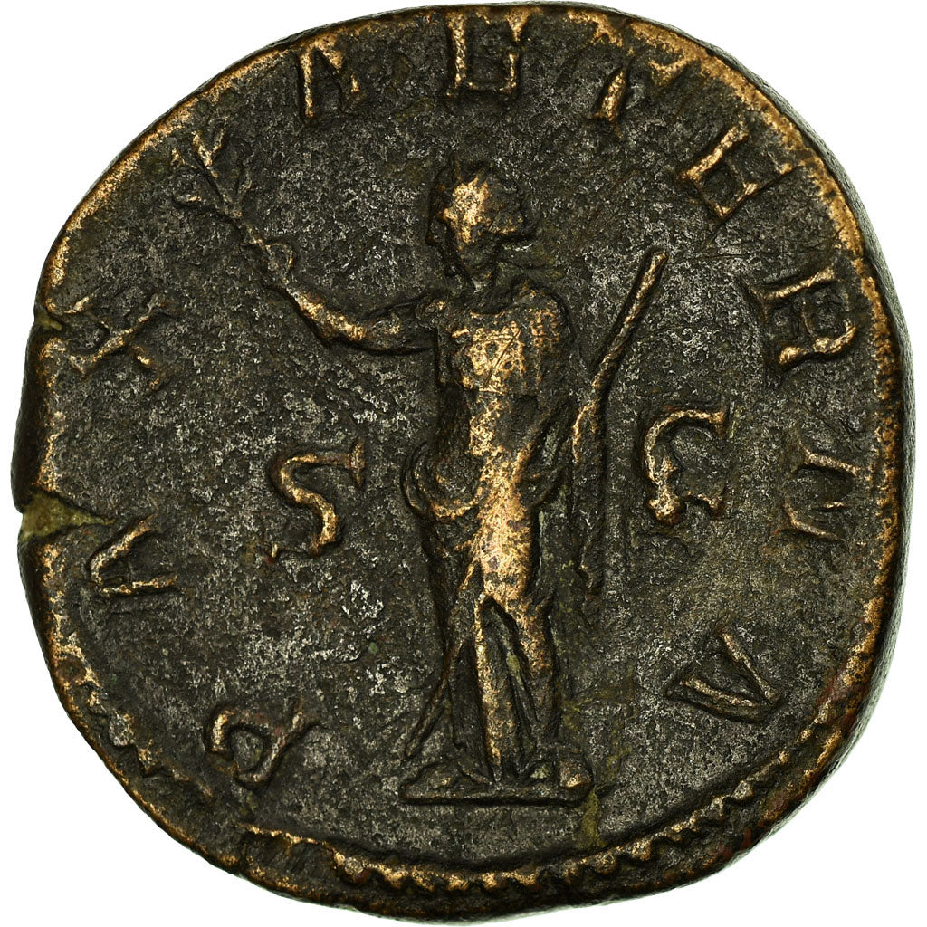 Philip II, Sestertius, 246-249, Rome, Bronze, VF(30-35), RIC:268a