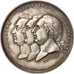 France, Medal, Louis XVIII, Business & industry, 1815, Jeuffroy, EF(40-45)