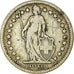 Coin, Switzerland, 2 Francs, 1879, Bern, VF(20-25), Silver, KM:21
