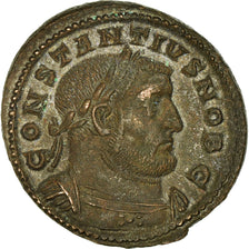 Constantius Chlorus, Follis, 303-305, Trier, Bronze, AU(55-58), RIC:602a